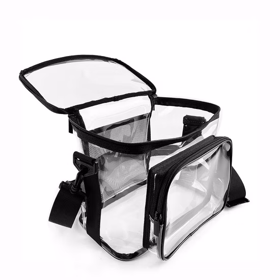 Custom Transparent PVC Bag Beauty Handbag Makeup Bags