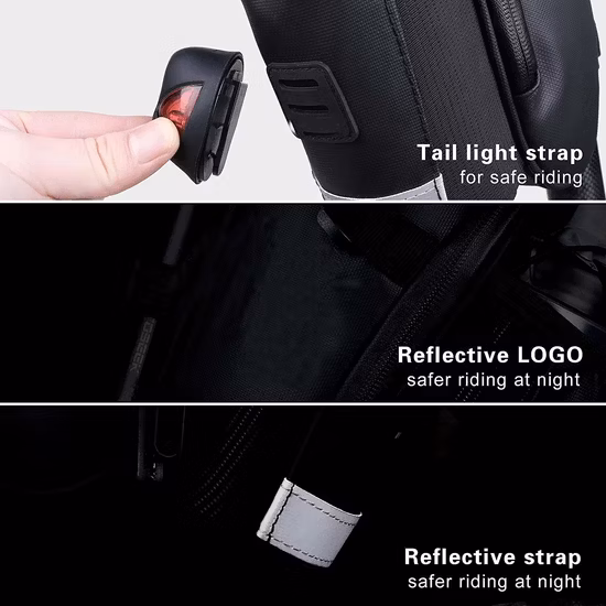 Borsa per pettorale tattica riflettente con tasche multiple per corsa notturna Ciclismo Camminata Trekking Jogging Arrampicata Wbb13165