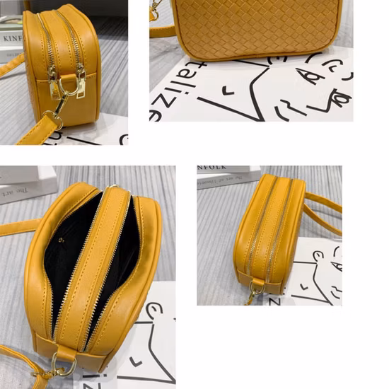 Borsa pettorale da uomo a tracolla in pelle Red Swan stilista (RS