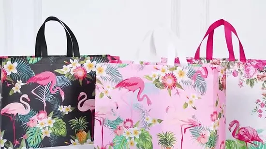 Borsa promozionale personalizzata in tessuto PP con cerniera